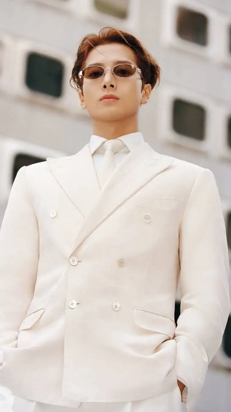 ai character: Jackson Wang  background