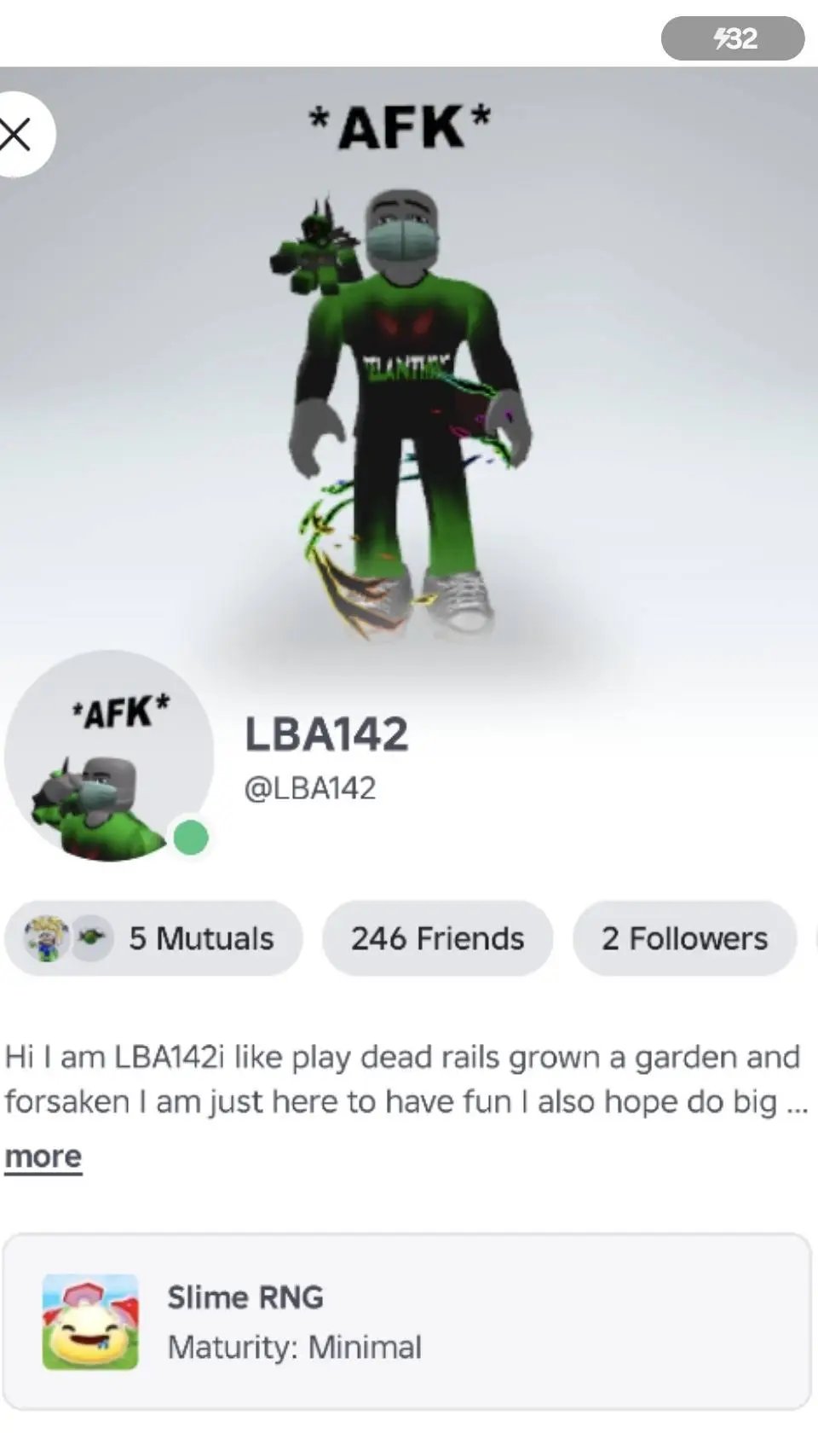 ai character: LBA142 background