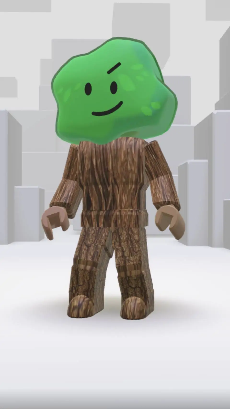 ai character: Tree background