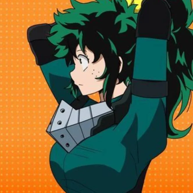 chat with ai character: deku x mha
