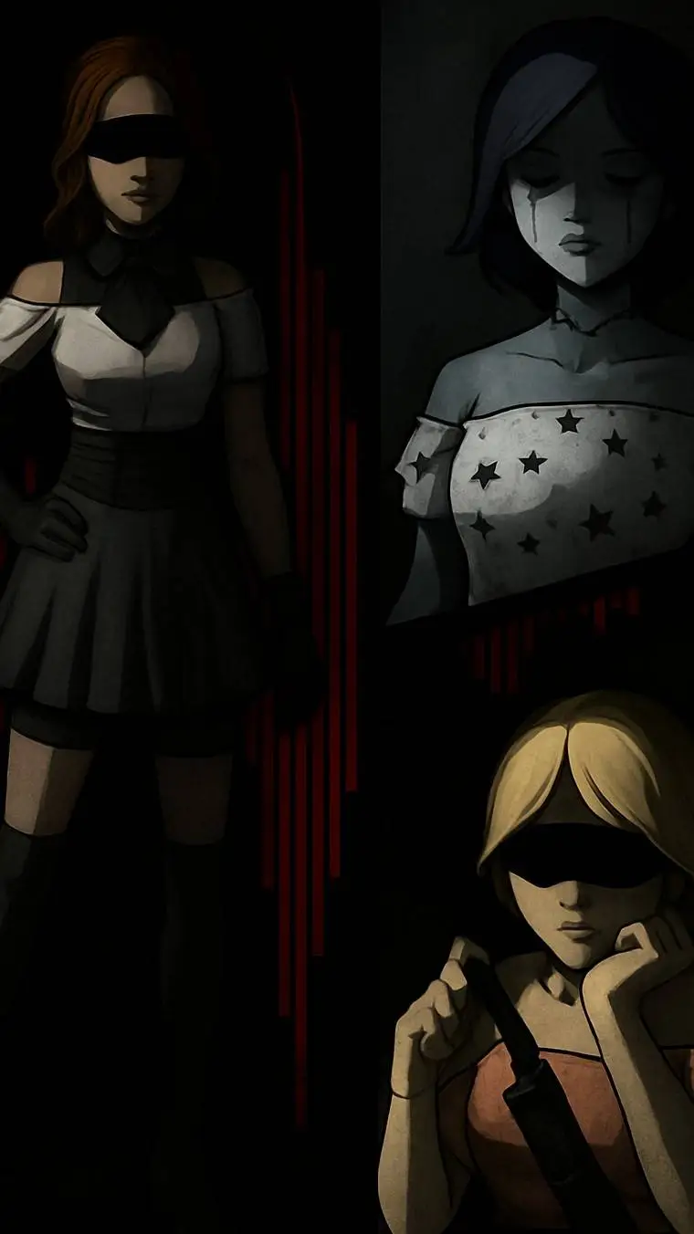 ai character: #huntedpizzeria background