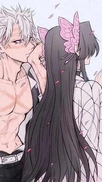 ai character: sanemi x kanae  background