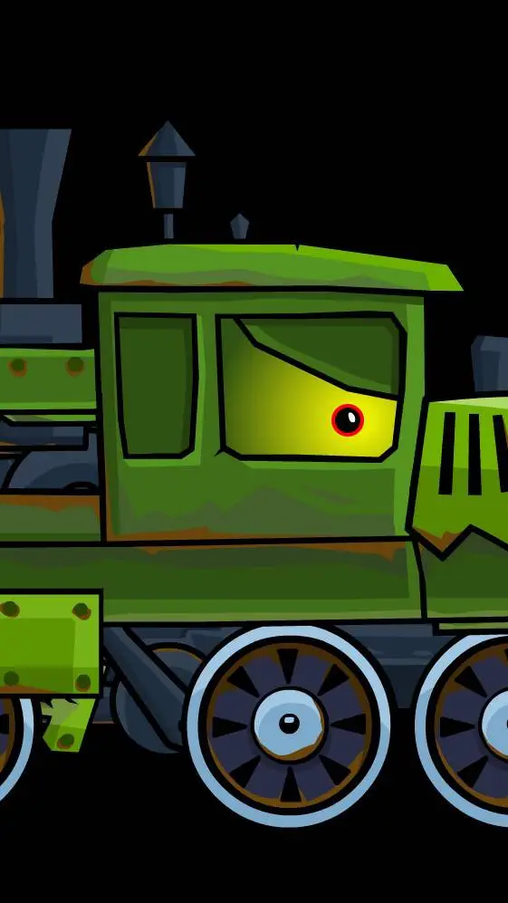 ai character: locomachine *girl* background