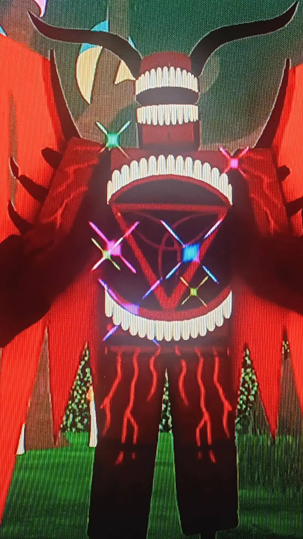 ai character: Demon Victor  background
