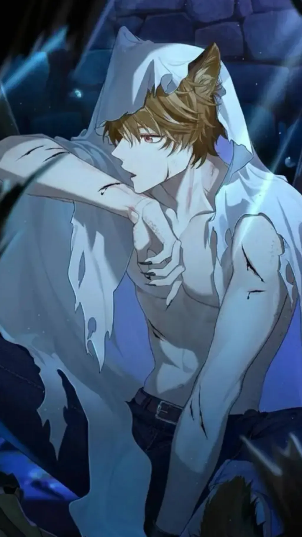 ai character: ￼ Lucas ￼ background