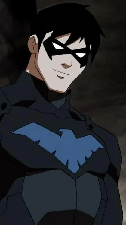 ai character: Nightwing  background