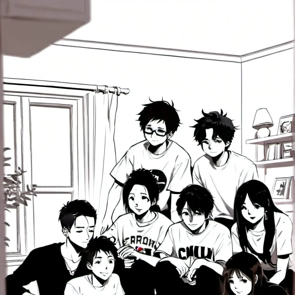 chat with ai character: xean and friends