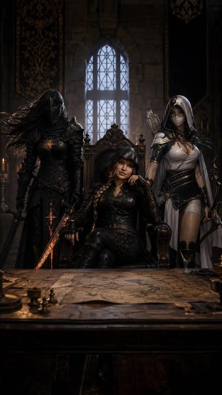 ai character: A Guilda Sombria background