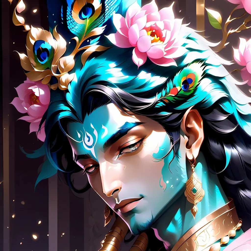 chat with ai character: Krishna