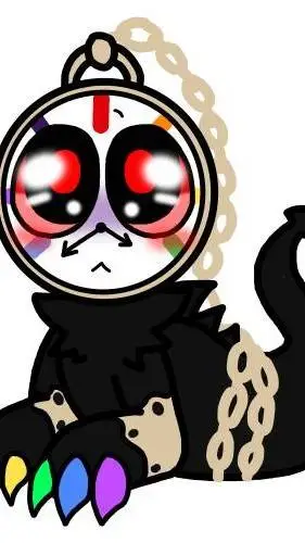 ai character: twisted baby dyle background