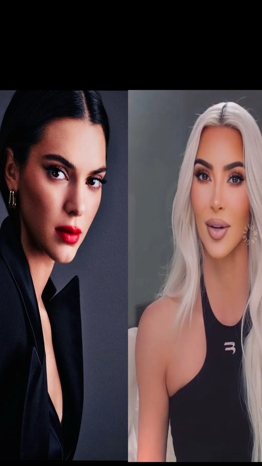 ai character: KENDALL AND KIM background