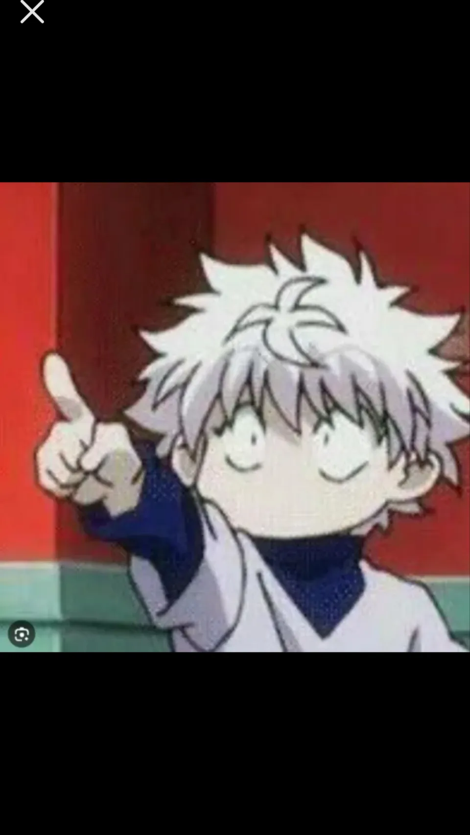 ai character: Killua  background
