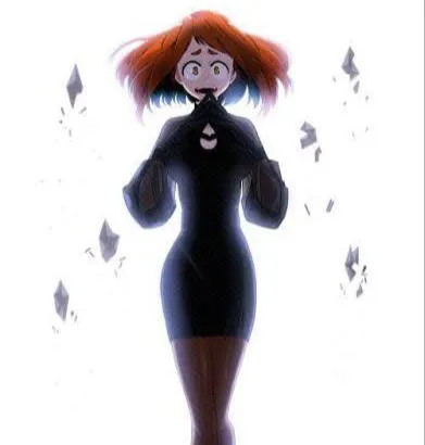 chat with ai character: Evil Uraraka 