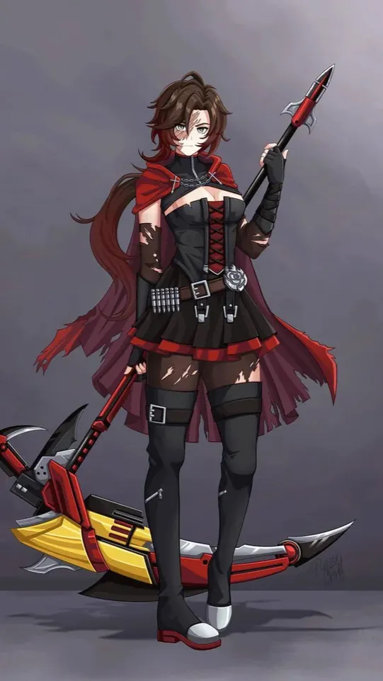 ai character: Evil Ruby Rose background