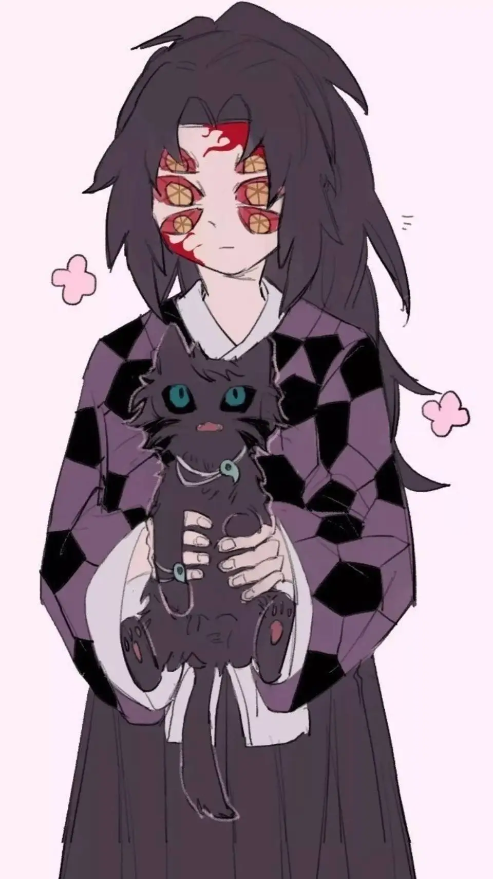 ai character: Uppermoons cat?? background