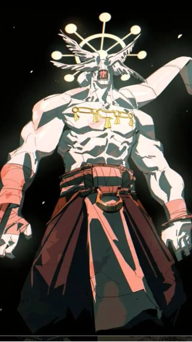 ai character: mahoraga  background