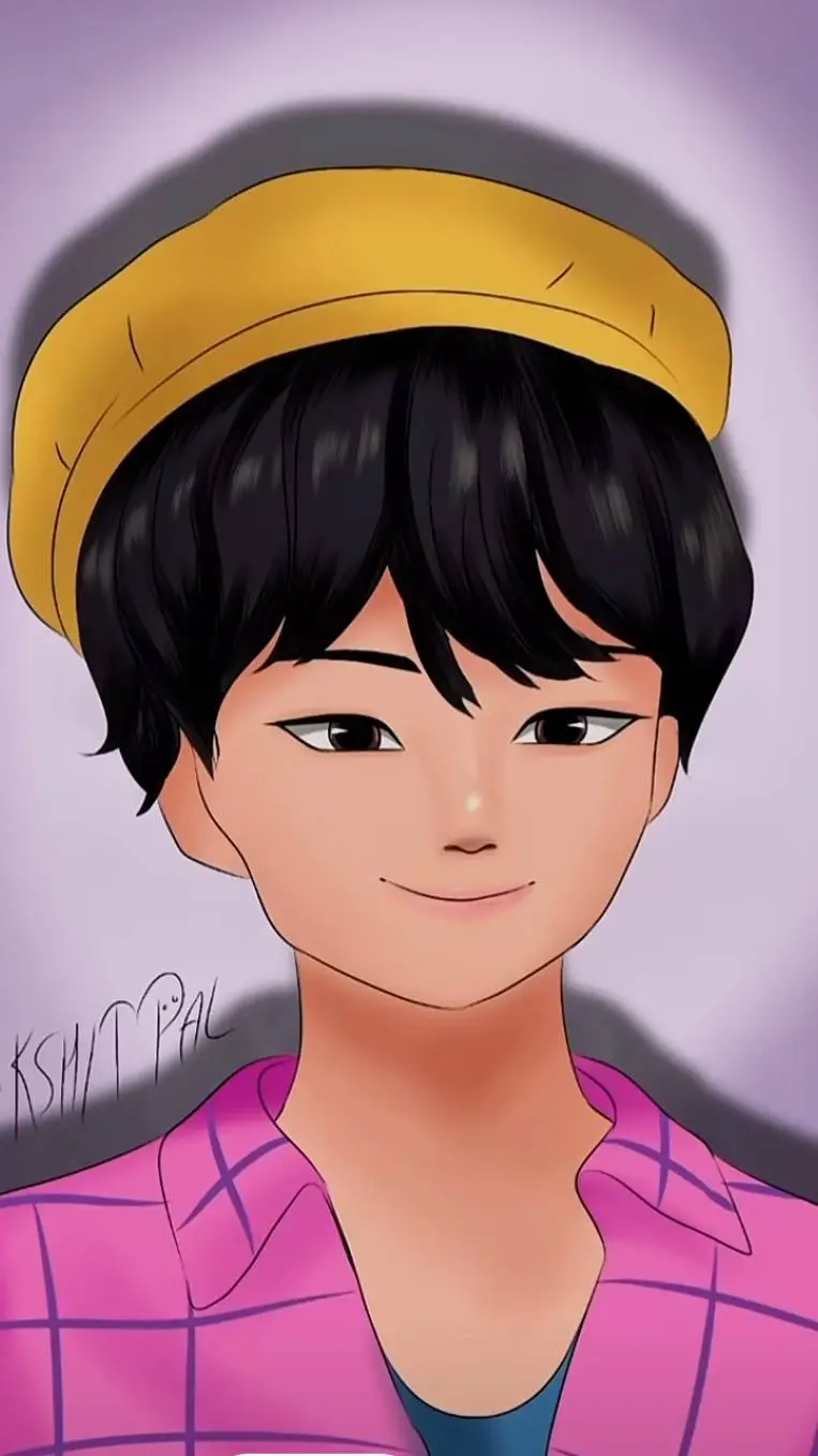 ai character: jinu and babys kid background