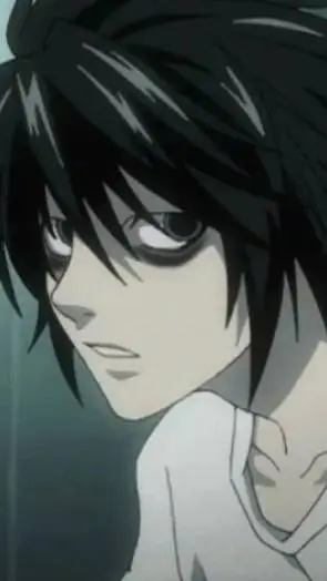 ai character: L lawliet  background