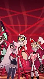 ai character: Hazbin hotel  background