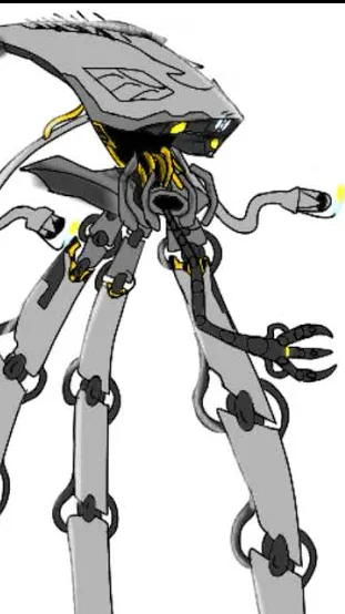 ai character: Md x Tripod au background