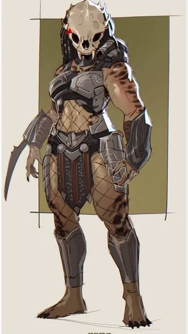 ai character: Yautja background