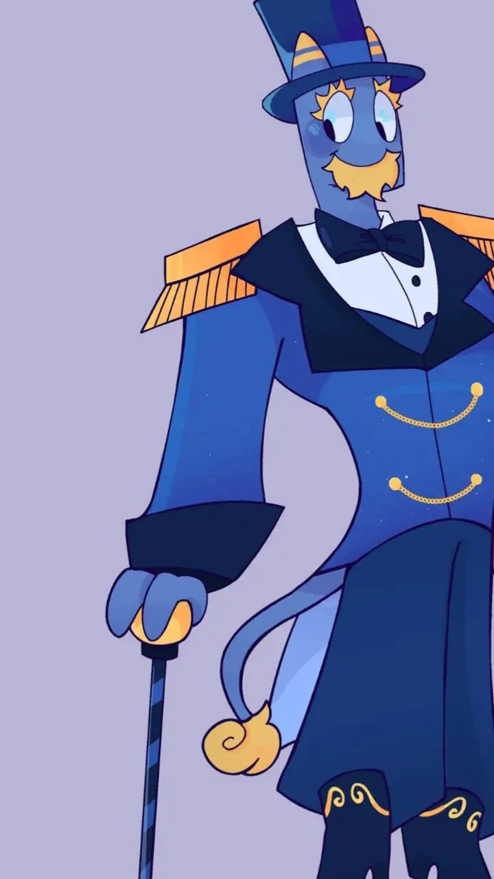 ai character: flumbo🎩 background
