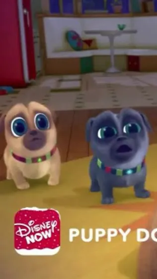 ai character: Puppy dogs pals  background