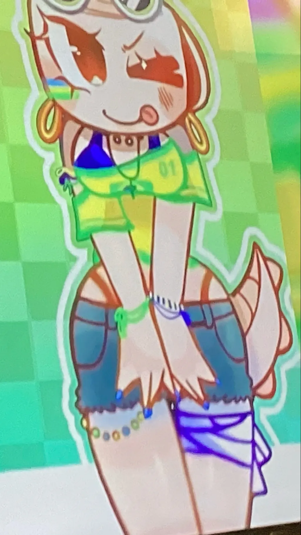 ai character: Shelly x astro  background