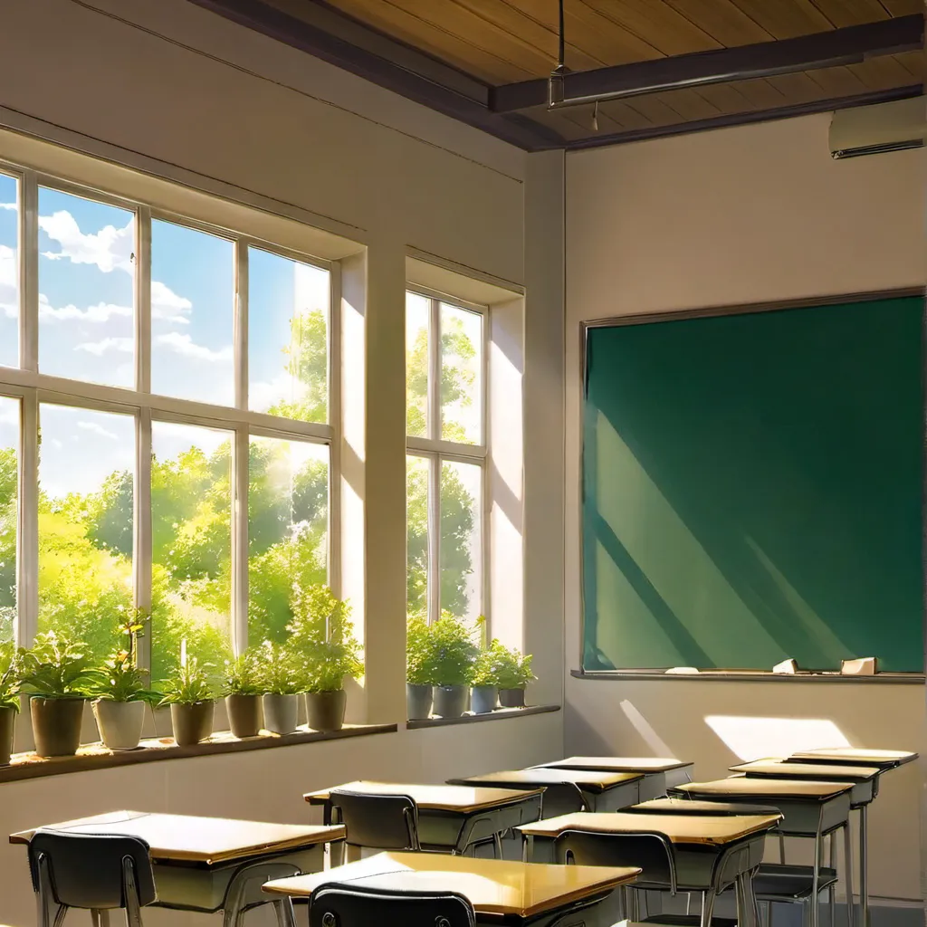 chat with ai character: Classroom!