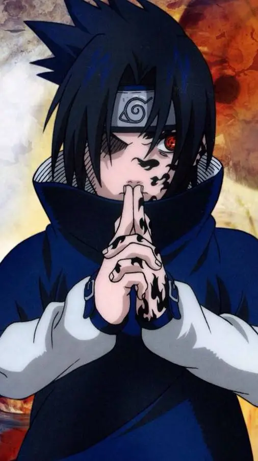 ai character: Sasuke background