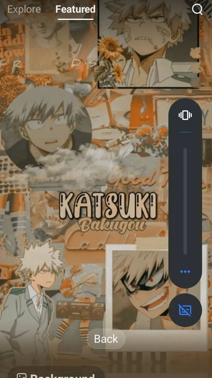 ai character: 💥Katsuki Bakugo💥 background