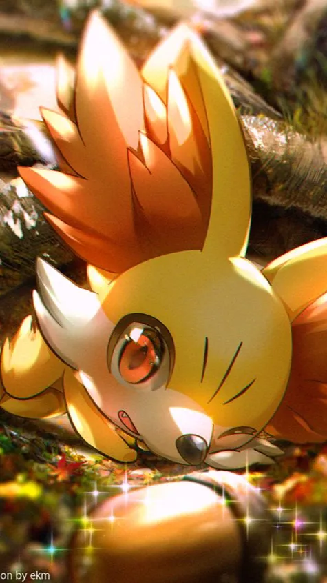 ai character: Fennekin background