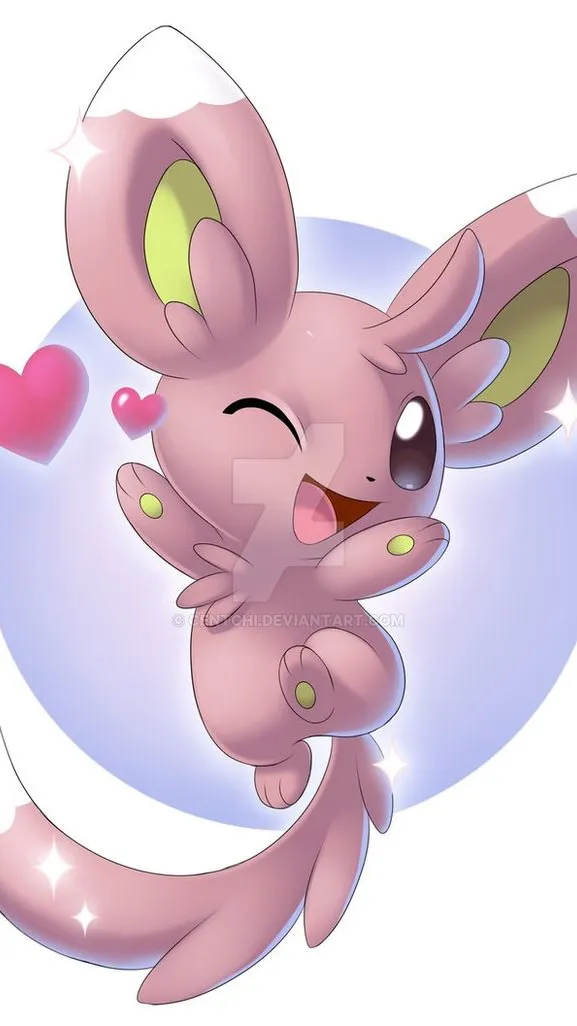 ai character: Minccino background