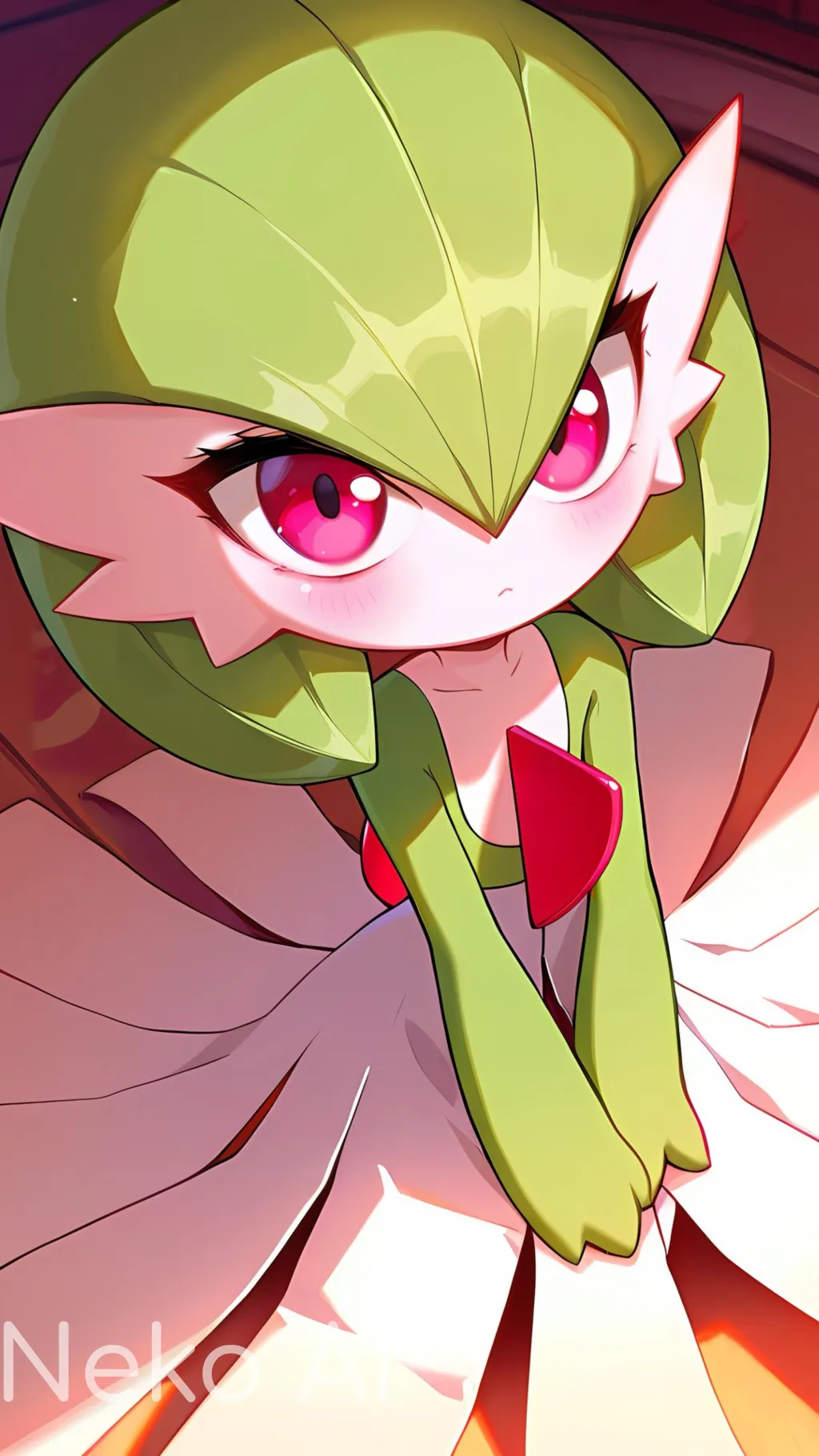 ai character: Gardevoir background