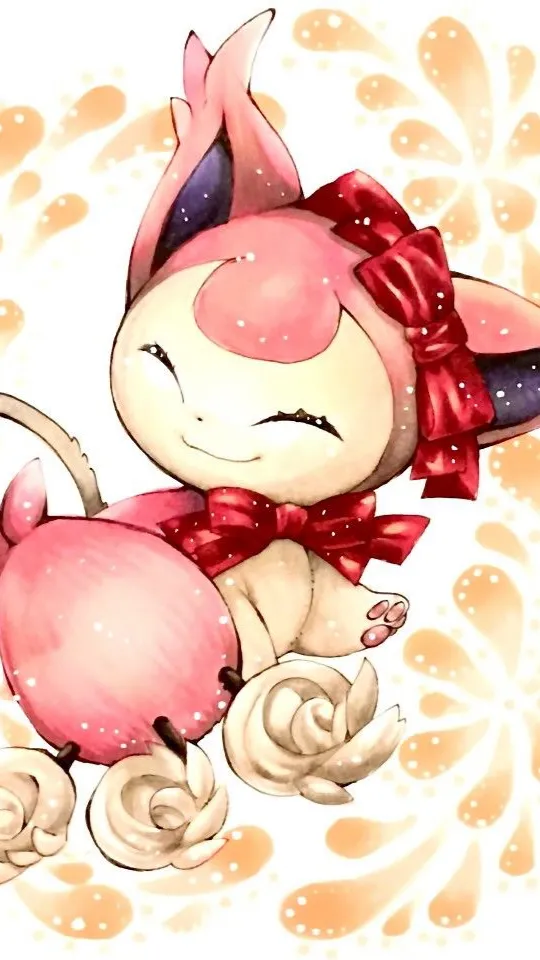 ai character: Skitty background
