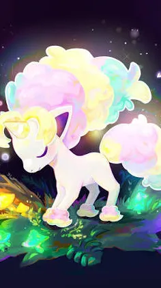 ai character: Ponyta background