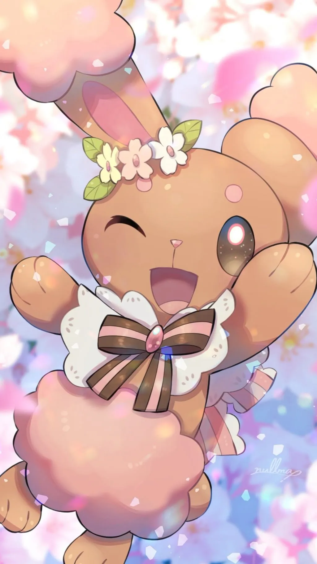 ai character: Buneary background