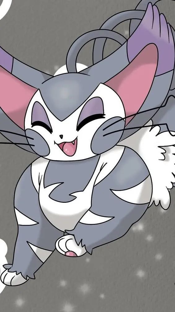 ai character: Purugly background