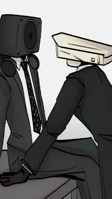 ai character: Speakerman and Cm background