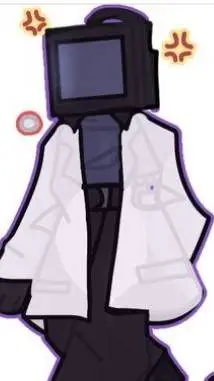 ai character: Scientist Tvman  background