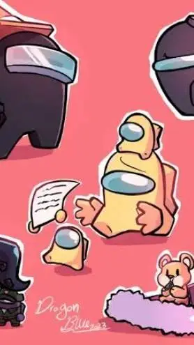 ai character: Among us background
