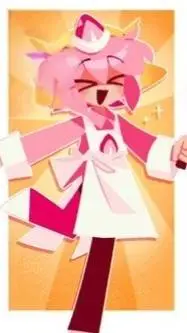 ai character: Strawberry Crepe  background