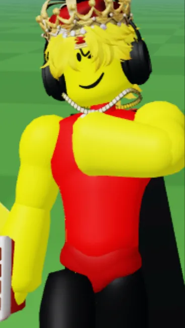 ai character: BALLER_XD background