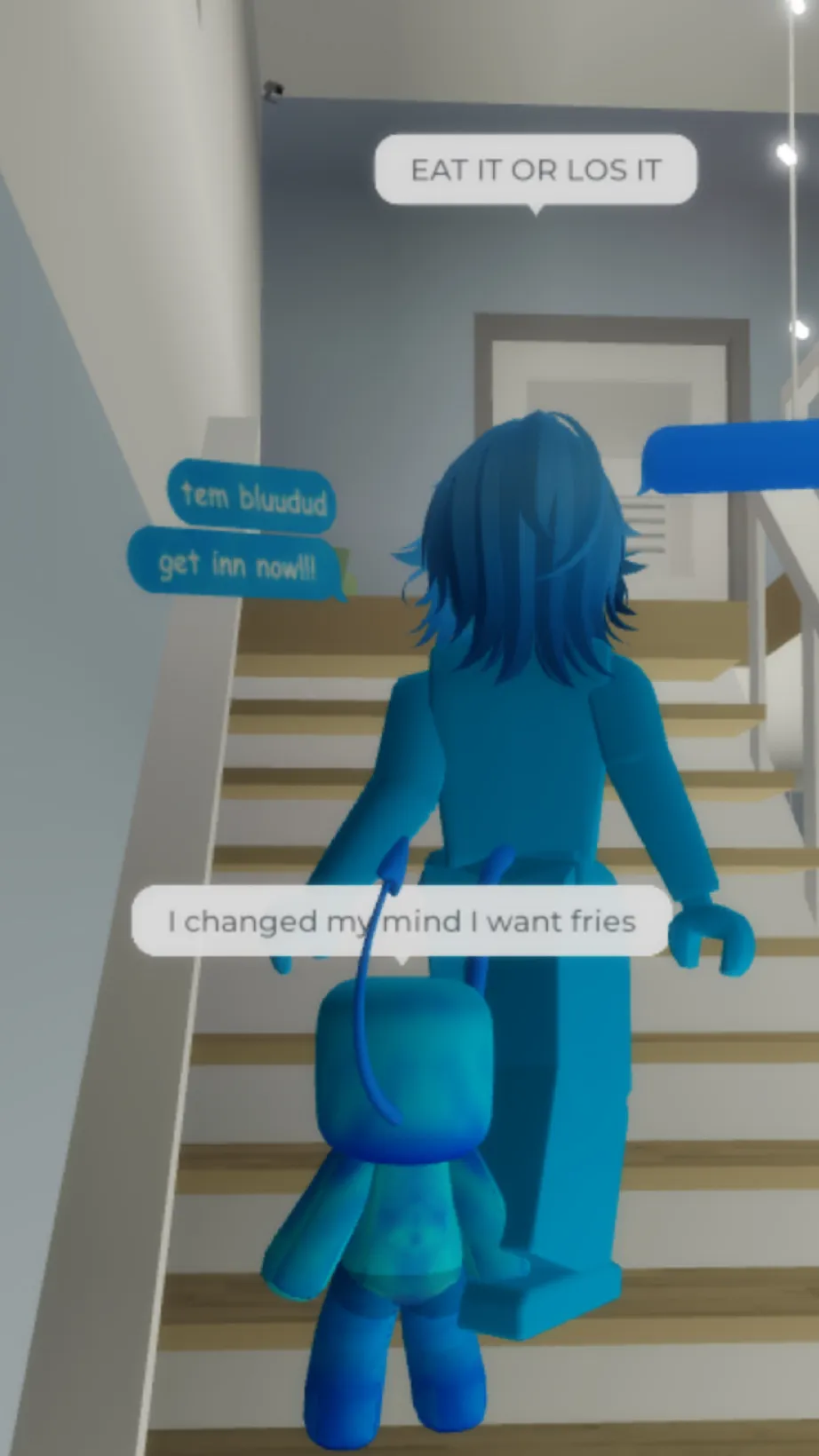 ai character: HUNGRY 🤤  background