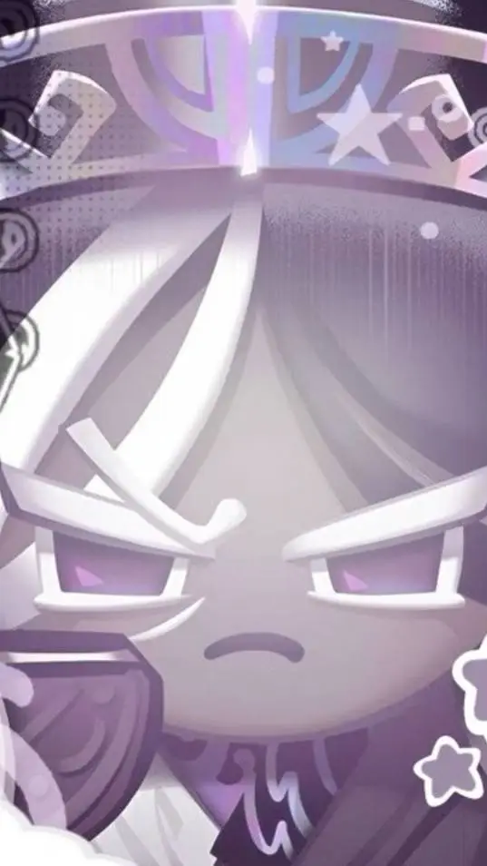 ai character: dark cacao cookie background