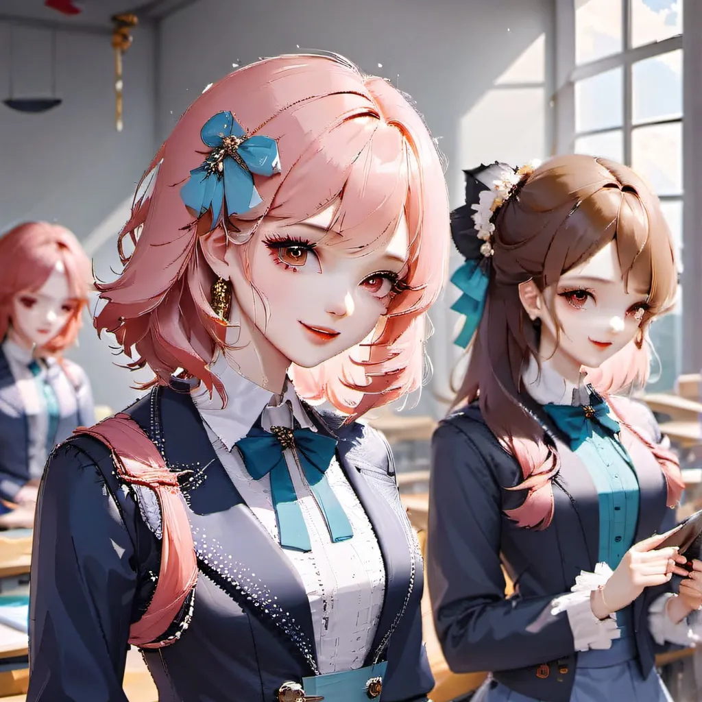 chat with ai character: New school 