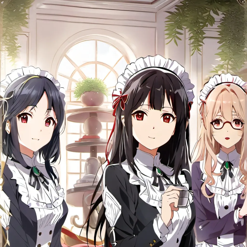 chat with ai character: Your old maids