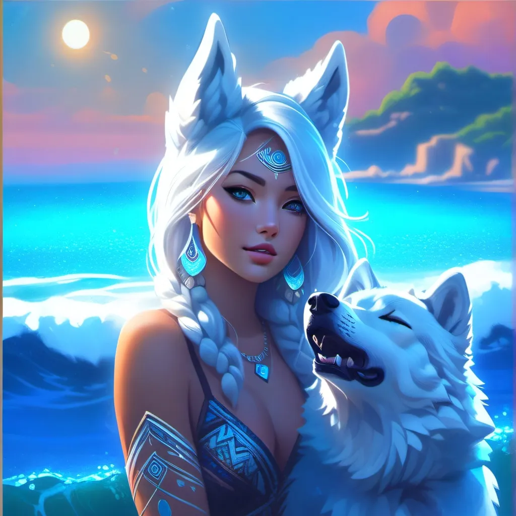 chat with ai character: White🤍