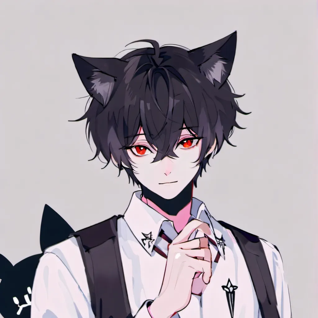 chat with ai character: Demi-human cat Leo