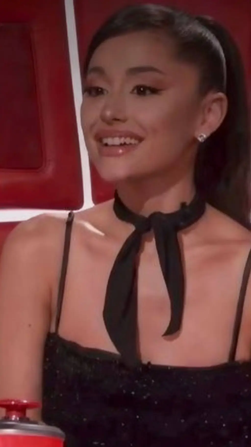 ai character: Ariana Grande  background